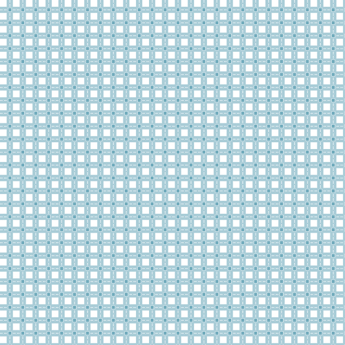 Stitch Garden 16195-80 Aida Turquoise Quilt Fabric