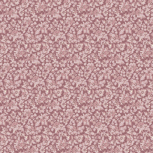 Beloved Mood Calico Dark Rose 16655-22 Quilting Fabric