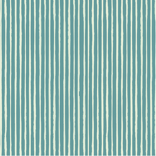 Follow Your Joy 16664-83 Joyful Stripe Teal Quilting Fabric 