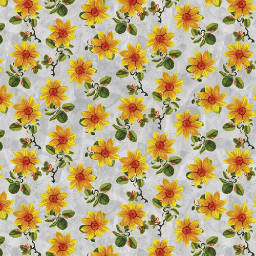 A Beautiful Life Sunflower Beauty Peach 2068/2108 Quilting Fabric