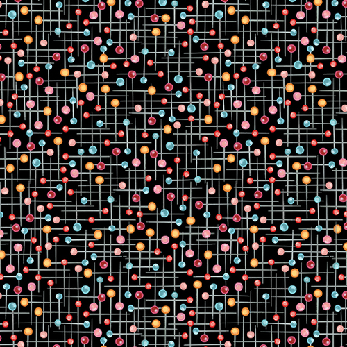 Sew in Love Pin It Geo Black 2125/9312 Patchwork Fabric
