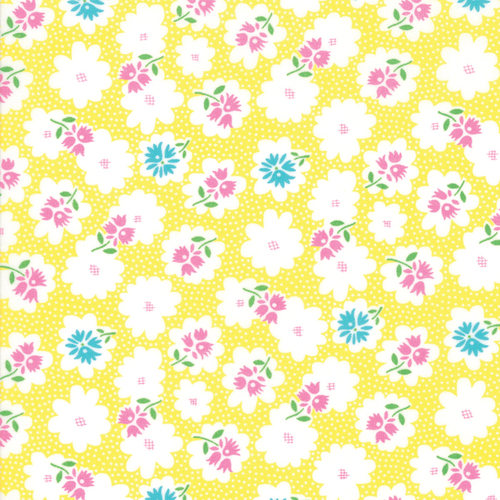 Fiddle Dee Dee Yellow 22383 17 Patchwork & Quilting Fabric