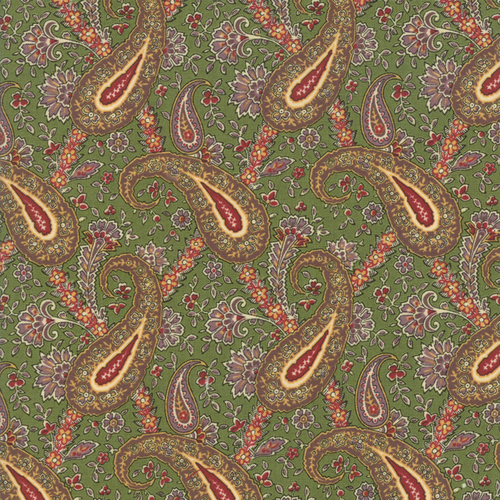 Nancys Needle 1850-1880 Praire Grass 31601 14 Patchwork Fabric 