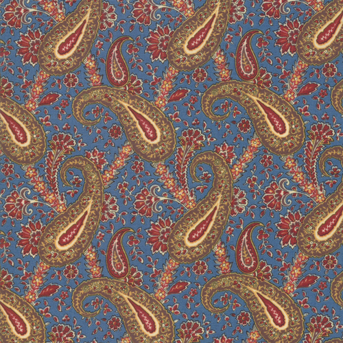 Nancys Needle 1850-1880 Bluebird 31601 15 Patchwork Fabric 