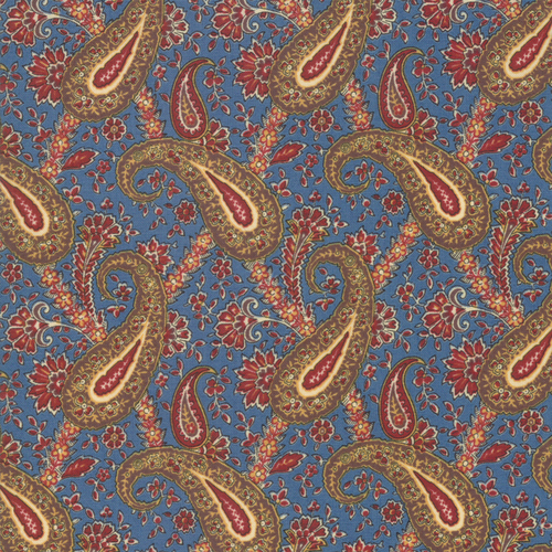 Nancys Needle 1850-1880 Bluebird 31601 15 Patchwork Fabric 