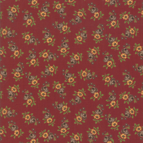 Nancys Needle 1850-1880 Berry Red 31603 19 Patchwork Fabric 