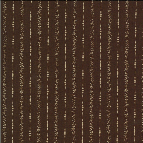 Elinors Endeavor Chocolate 31617 19 Patchwork Fabric