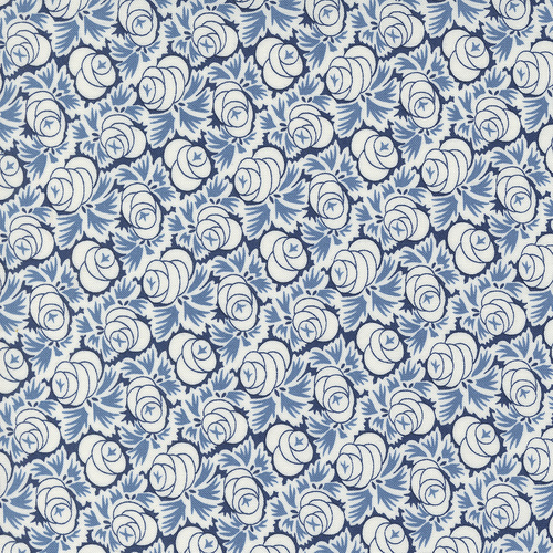Denim & Daisies Oklahoma Rose Florals 35384 18 Midnight Quilting Fabric