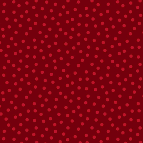 Nordic Holiday Village Red on Red Dots 3604-88 Quilting Fabric
