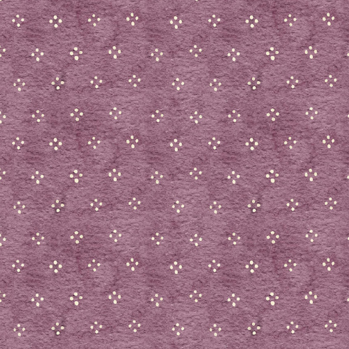Bear Family Portrait Bearly Dot Purple 4068/88P Quilting Fabric 