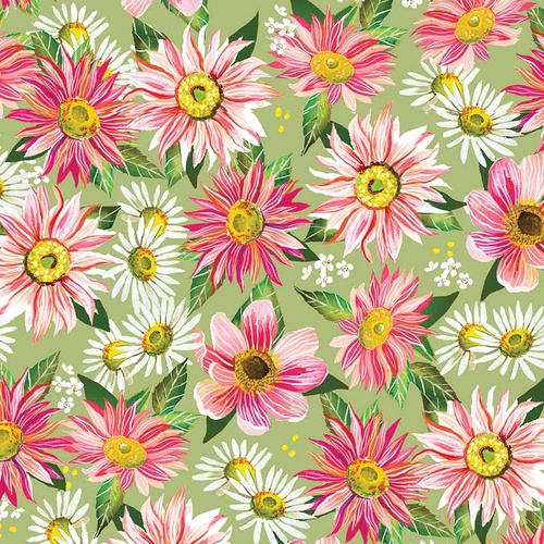 A Prairie Heart Country Bloom Fern 4172/3244 Quilting Fabric