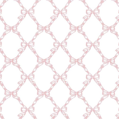 Sweet Little Bunny Take a Bow Blush 4184/68BL Quilting Fabric