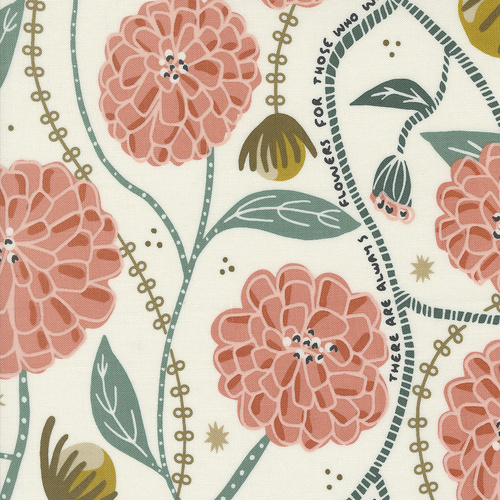 Imaginary Flowers Matisses Large Cloud 48380 11 Quilting Fabric 