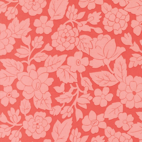 Bloomsberry London Damask Nantucket Red 55351 17 Quilting Fabric