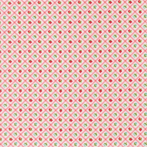 Bloomsberry Checks & Plaid Blush 55358 11 Quilting Fabric