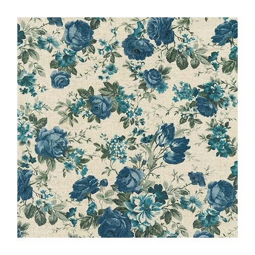 Sevenberry Japanese Printed Canvas 87505/D#3-2 222 gsm Fabric