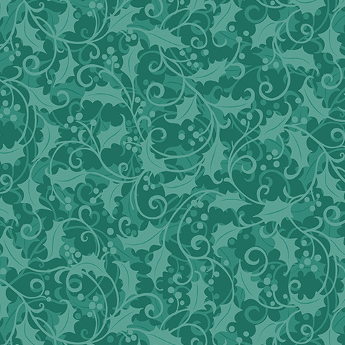 Better Not Pout Holly Swirl Turquoise F 91167354 Patchwork Fabric