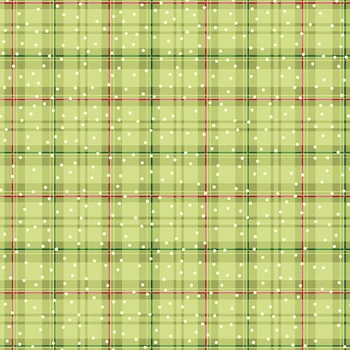 Better Not Pout Winter Plaid Olive 91167546 Patchwork Fabric