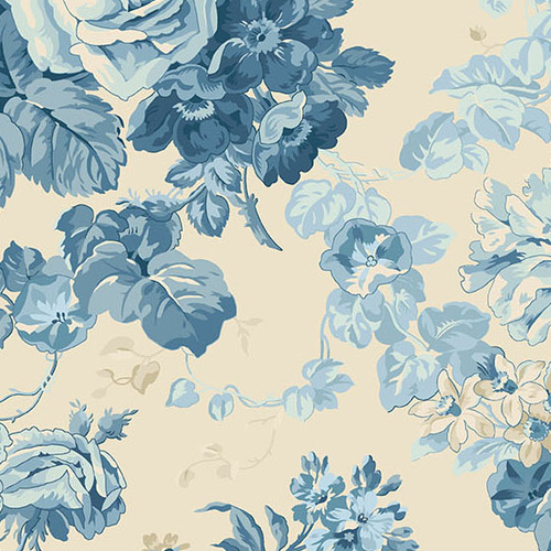 Special Delivery Rose Bouquet Porcelain A10467L Quilting Fabric