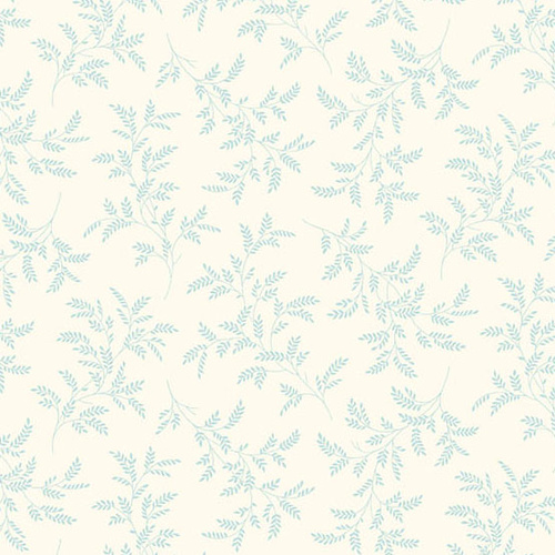 Special Delivery Tree Fern Cornflower A10484L Quilting Fabric