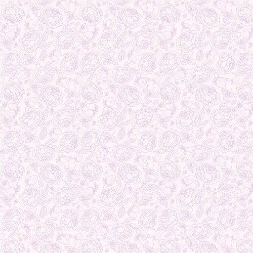 Blooms & Berries Soft Lavender Purple BAB24183 Quilting Fabric