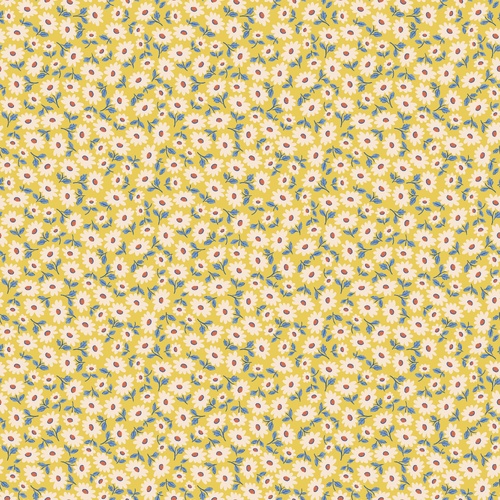 Bluebells & Buttercups Sugar Daisy Floral Sunshine BL26866 Quilting Fabric