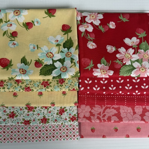 Bloomsberry Buttermilk, Blush & Red 10 Piece Special Bundle