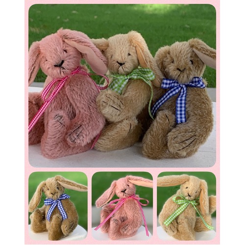 Sebastian Bunny Making PDF Pattern (15cm)