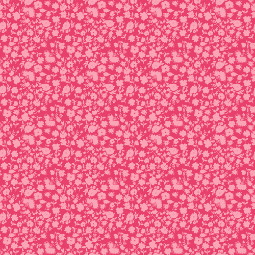 Bloom True Wildflower Pink BT22121 Quilting Fabric