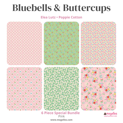 Bluebells & Buttercups Pink 6 Piece Special Bundle
