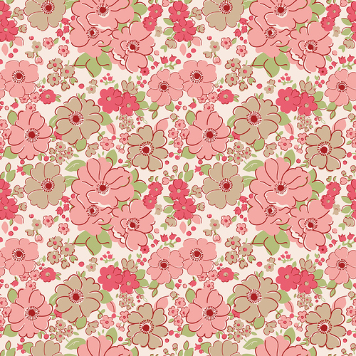 Mercantile Lovely Tea Rose C14380-Tearose Quilting Fabric 