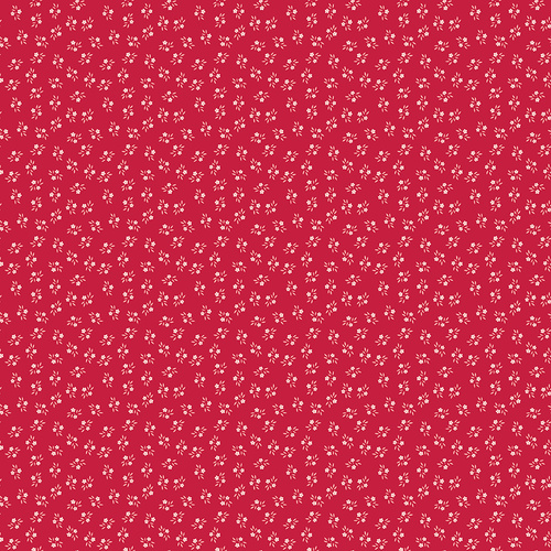 Berry & Sage Corsage Floral Clusters C17386 Jazzberry Quilting Fabric 