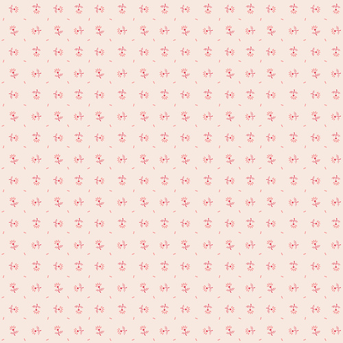 Berry & Sage Sage Blooms Flower Sprigs C17399 Latte Quilting Fabric 