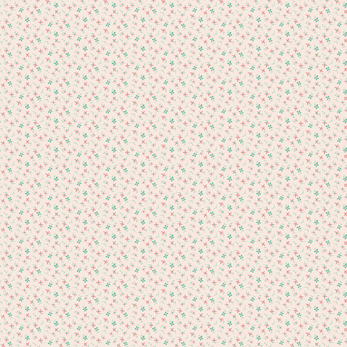 Berry & Sage Wildflowers Small Flower C17400 Latte Quilting Fabric 