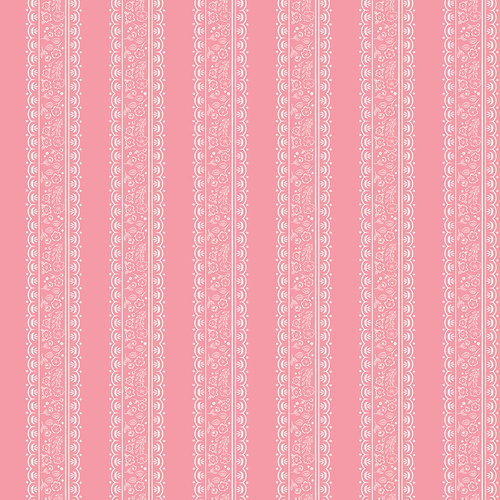 Sweet Pink Floral Stripes C17413-Pink Quilting Fabric 