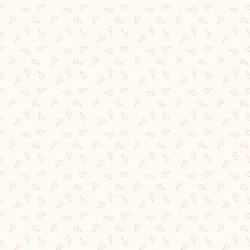 Sweet Pink Dainty Floral C17414-Cream Quilting Fabric 