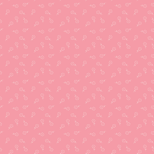 Sweet Pink Dainty Floral C17414-Pink Quilting Fabric 