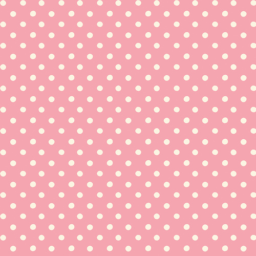 Cath Kidston Signature Collection Button Spot Pink C18374-PINK Quilting Fabric