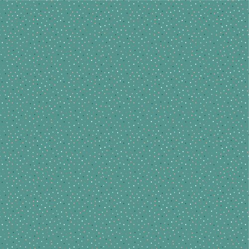 Country Confetti Lakehouse Teal CC20189 Quilting Fabric