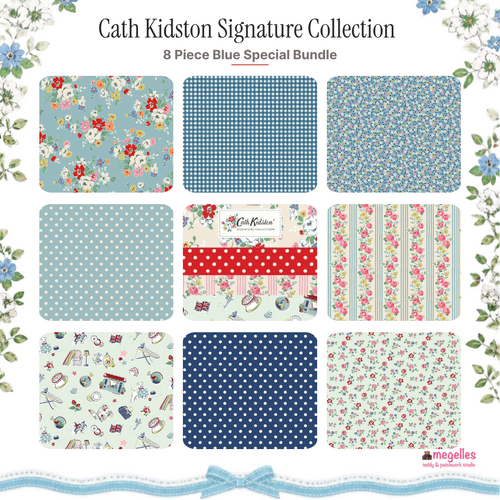 Cath Kidston Signature Collection 8 Piece Blue Special Bundle