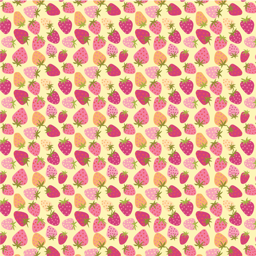 Calico Cowgirls Strawberry Pie Yellow CW24809 Quilting Fabric