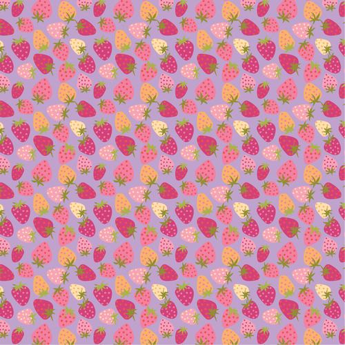 Calico Cowgirls Strawberry Pie Purple CW24810 Quilting Fabric