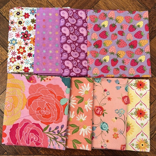 Calico Cowgirls Pink & Purple 8 Piece Special Bundle LAST ONES 