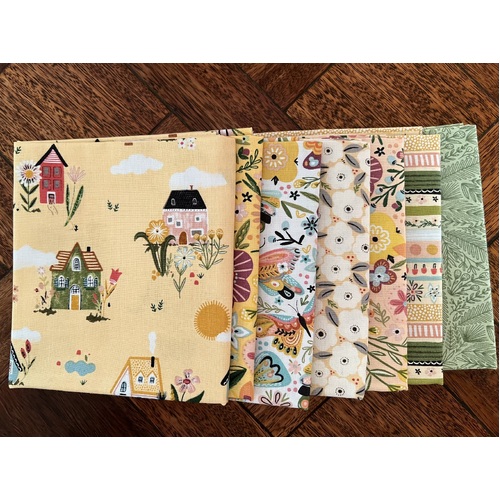 Cottage Charm Yellow 7 Piece Special Bundle