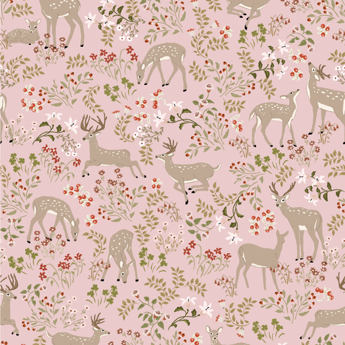 My Darling Deer Darling Blush DD25982 Patchwork Fabric