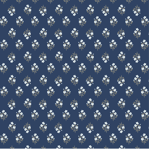 My Darling Deer Wildflower Night DD25984 Patchwork Fabric