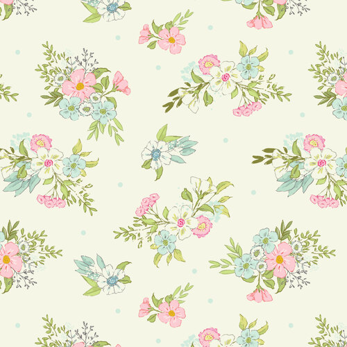 Playful Spring Floral DV6340 Quilting Fabric 