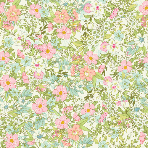 Playful Spring Floral DV6341 Quilting Fabric 
