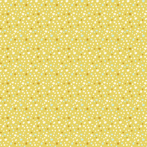 Playful Spring Yellow DV6344 Quilting Fabric 