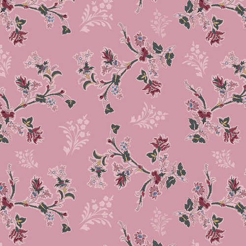 Forget-Me-Not Rose Lily DV6810 Quilting Fabric